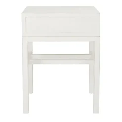 Accent & End Tables-Kirkland's Home Milo Herringbone Accent Table White