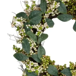 Wreaths-Kirkland's Home Mini Gradient Berries Twig Wreath Green