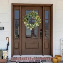 Wreaths-Kirkland's Home Mini Gradient Berries Twig Wreath Green