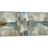 Canvas Art-Kirkland's Home Mirage Framed Canvas Art Print Green/Blue