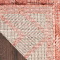 Outdoor Rugs-Kirkland's Home Mist And Aqua Chevron Outdoor Area Rug, 5X7 Gray/Blue