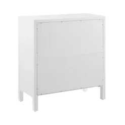 Cabinets & Sideboards-Kirkland's Home Mod Herringbone Cabinet White
