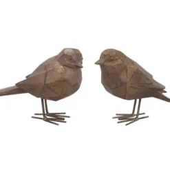 Statues & Figurines-Kirkland's Home Modern Clay Hands Tabletop Sculptures, Set Of 2 Ivory