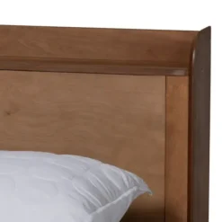 Beds & Headboards-Kirkland's Home Modern Wood Full Platform Bed Brown