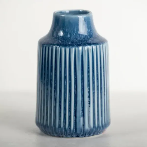 Vases-Kirkland's Home Mosaic 2-Pc. Vase Set Gold