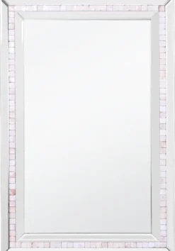 Decorative Mirrors-Kirkland's Home Mosaic Tiled Frame Wall Mirror