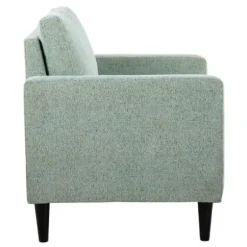 Accent Chairs-Kirkland's Home Mossy Contemporary Upholstered Accent Chair Green