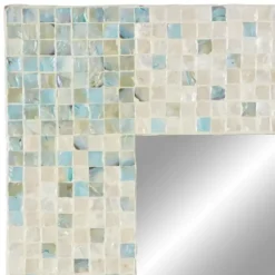 Decorative Mirrors-Kirkland's Home Mother Of Pearl Mosaic Wall Mirror