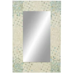 Decorative Mirrors-Kirkland's Home Mother Of Pearl Mosaic Wall Mirror