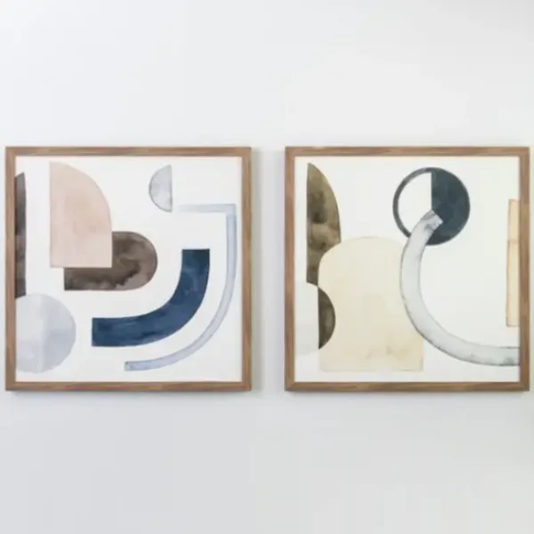 Framed Art-Kirkland's Home Moving Pieces Iii Framed Art Print Multi