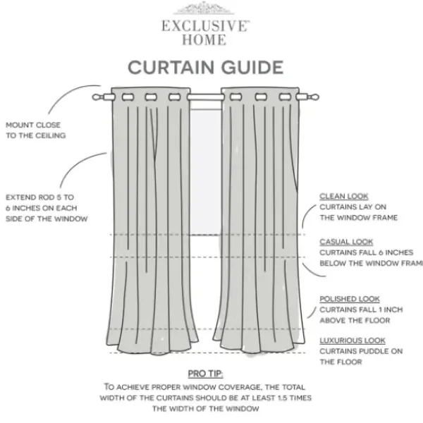 Curtains & Drapes-Kirkland's Home Mushroom Interlock Single Curtain Panel, 84 In. Gray/Ivory