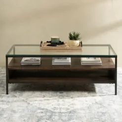 Coffee Tables-Kirkland's Home Nash Coffee Table Brown/Gray