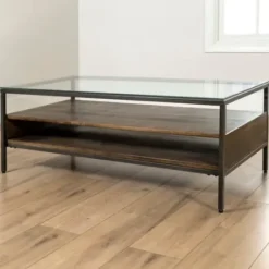 Coffee Tables-Kirkland's Home Nash Coffee Table Brown/Gray