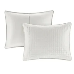 Bedspreads & Coverlets-Kirkland's Home Nash 3-Pc. Reversible King Coverlet Set Gray