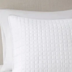 Bedspreads & Coverlets-Kirkland's Home Nash 3-Pc. Reversible King Coverlet Set White
