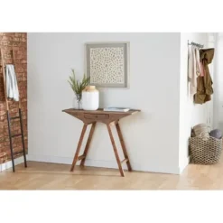 Baskets & Boxes-Kirkland's Home Natural And Black Seagrass Diamond Weave Basket Brown/Black