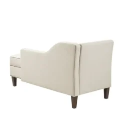 Sofas & Loveseats-Kirkland's Home Natural Brett Accent Chaise Lounge Tan