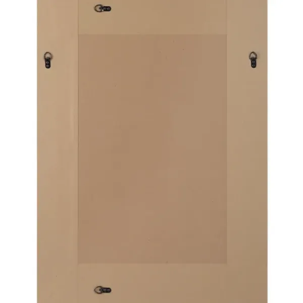 Decorative Mirrors-Kirkland's Home Natural Chevron Wood Wall Mirror
