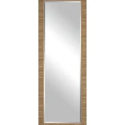Decorative Mirrors-Kirkland's Home Natural Coastal Full-Length Wall Mirror