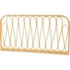 Beds & Headboards-Kirkland's Home Natural Curved Rat Wall Mounted Queen Headboard Tan