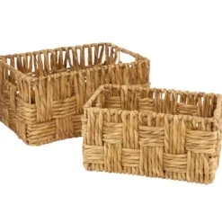 Baskets & Boxes-Kirkland's Home Natural Fibers 2-Pc. Jute Basket Set Brown