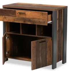 Cabinets & Sideboards-Kirkland's Home Natural Grain Wood Cabinet