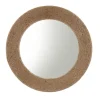 Decorative Mirrors-Kirkland's Home Natural Jute Round Wall Mirror