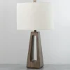 Table Lamps-Kirkland's Home Natural Kaleigh Table Lamp White