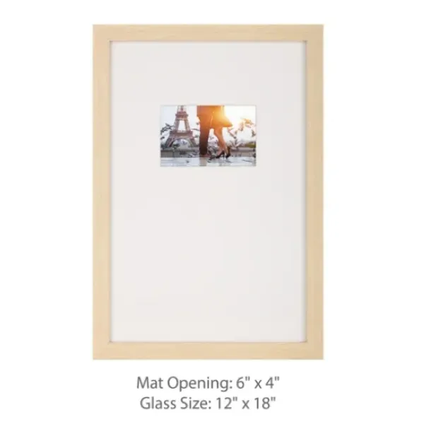 Gallery Wall Frames-Kirkland's Home Natural Offset Mat 4X6 5-Pc. Gallery Wall Set Tan