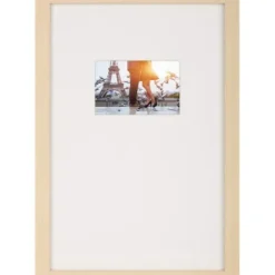 Gallery Wall Frames-Kirkland's Home Natural Offset Mat 4X6 5-Pc. Gallery Wall Set Tan