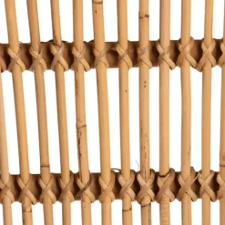 Bar Stools & Counter Height Stools-Kirkland's Home Natural Rat Woven Seat Counter Stool Tan