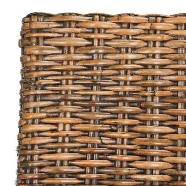 Dining Chairs-Kirkland's Home Natural Rattan Wood Woven 2-Pc. Dining Chair Set Brown