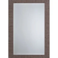 Decorative Mirrors-Kirkland's Home Natural Rectangular Frame Wall Mirror