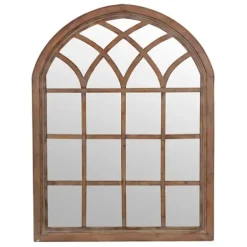 Decorative Mirrors-Kirkland's Home Natural Sadie Arch Mirror Brown