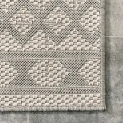 Outdoor Rugs-Kirkland's Home Natural Sand Dollar Outdoor Accent Rug Tan/Ivory