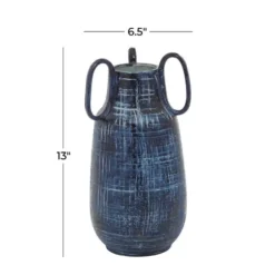 Vases-Kirkland's Home Natural Seagrass Tapered Coastal Vase, 27 In. Tan