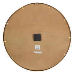 Clocks-Kirkland's Home Natural Wood And Metal Numberless Wall Clock