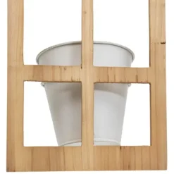 Wall Storage-Kirkland's Home Natural Wood Arch Frame Wall Planter