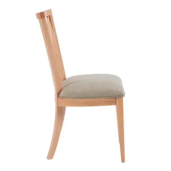 Dining Chairs-Kirkland's Home Natural Wood Architectural Dining Chairs, Set Of 2 Tan