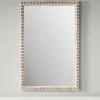 Decorative Mirrors-Kirkland's Home Natural Wood Beaded Frame Mirror