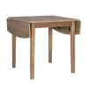 Dining Tables-Kirkland's Home Natural Wood Drop Leaf Dining Table Tan