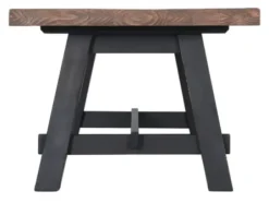 Coffee Tables-Kirkland's Home Natural Wood Sawhorse Coffee Table, 42X24 In. Tan