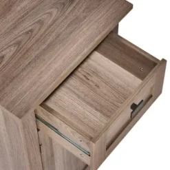 Bathroom Furniture-Kirkland's Home Natural Wood Single Door Cabinet Tan