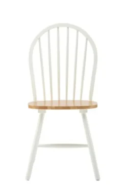 Dining Chairs-Kirkland's Home Natural Wooden Dining Chairs, Set Of 2 White