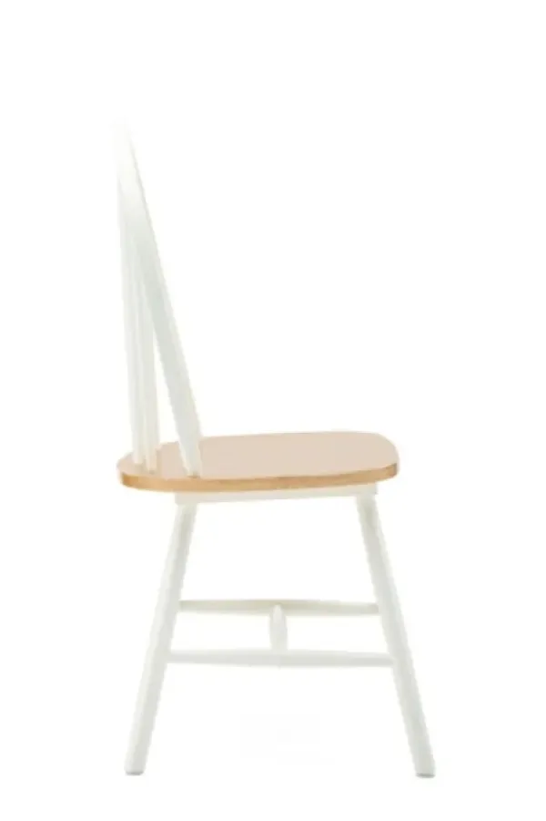 Dining Chairs-Kirkland's Home Natural Wooden Dining Chairs, Set Of 2 White