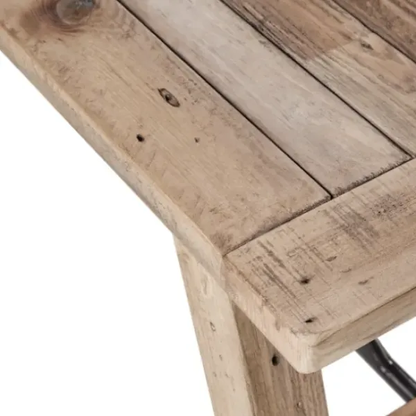 Benches & Ottomans-Kirkland's Home Natural Wooden Sonoma Dining Bench Tan