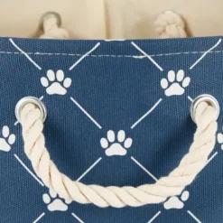 Baskets & Boxes-Kirkland's Home Natural Woven Reed And Metal Baskets, Set Of 2 Tan/Gray