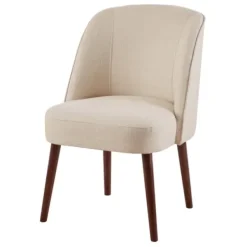 Dining Chairs-Kirkland's Home Natural Wraparound Back Dining Chair Tan