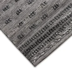 Outdoor Rugs-Kirkland's Home Navy And Gray Botanical Outdoor Area Rug, 6X9 Blue/Gray