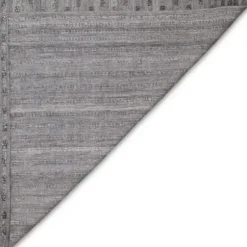 Outdoor Rugs-Kirkland's Home Navy And Gray Botanical Outdoor Area Rug, 6X9 Blue/Gray